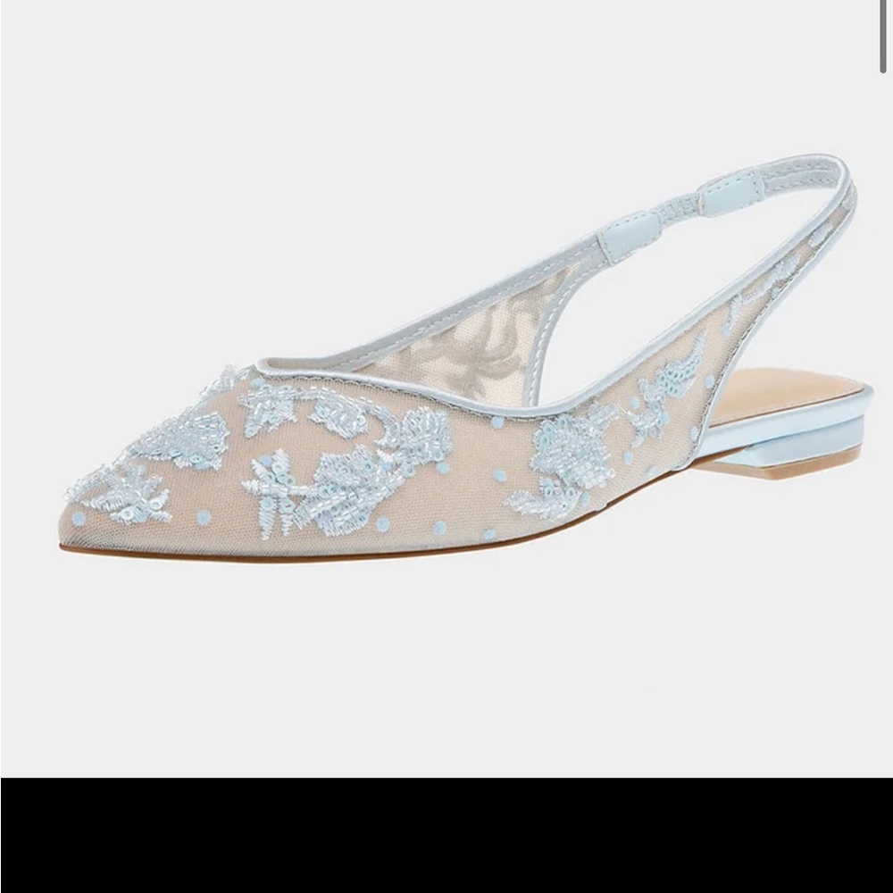 NWT Betsey Johnson Renn-Light Blue